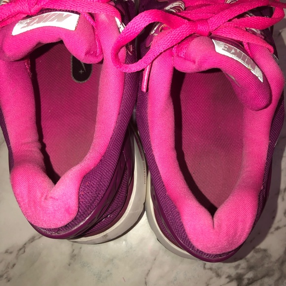 Nike LunarLon pink purple sneakers womens Size:8 - Picture 6 of 12